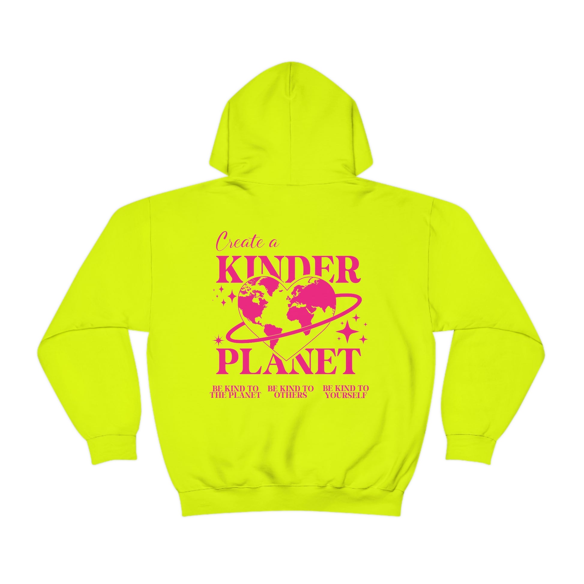 Create A Kinder Planet Hoodie - Blank Canvas Fashion